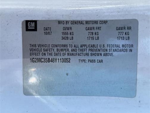 2008 Pontiac Solstice 2dr Conv