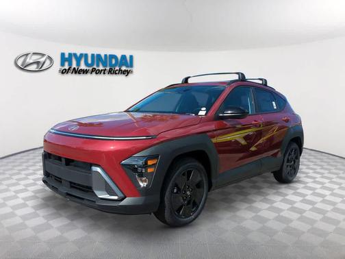 Ultimate Red Metallic 2026 Hyundai KONA SEL Sport
