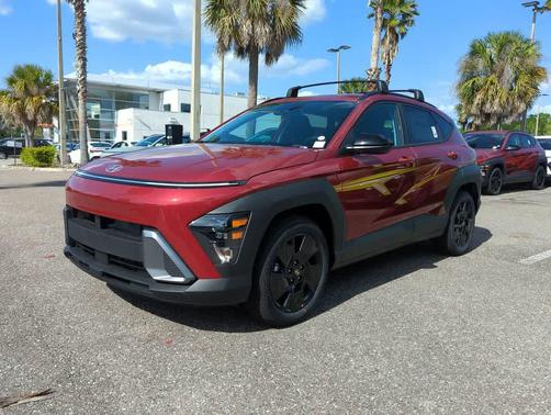 Ultimate Red Metallic 2026 Hyundai KONA SEL Sport