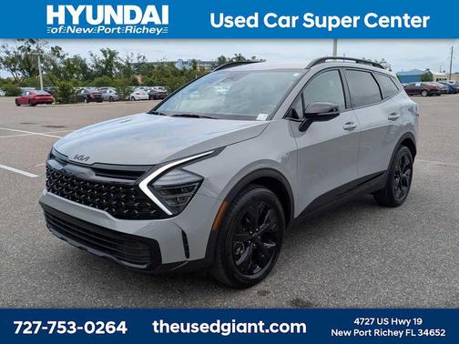 Wolf Gray 2025 Kia Sportage X-Line