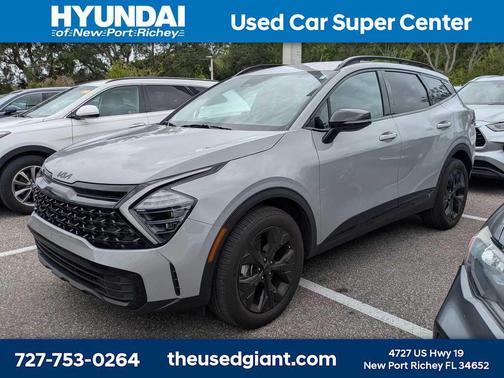 Wolf Gray 2025 Kia Sportage X-Line