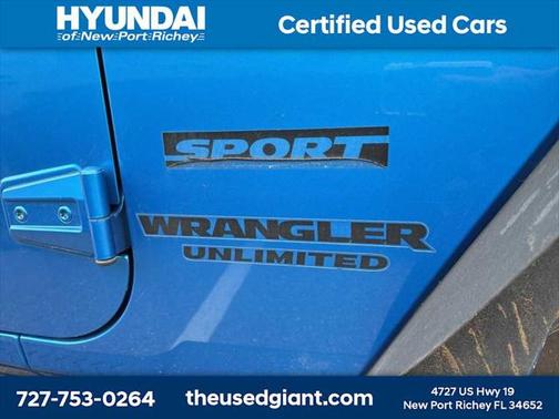 2015 Jeep Wrangler Unlimited Sport