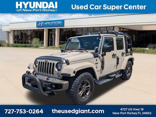 Mojave Sand Clearcoat 2016 Jeep Wrangler 75th Anniversary
