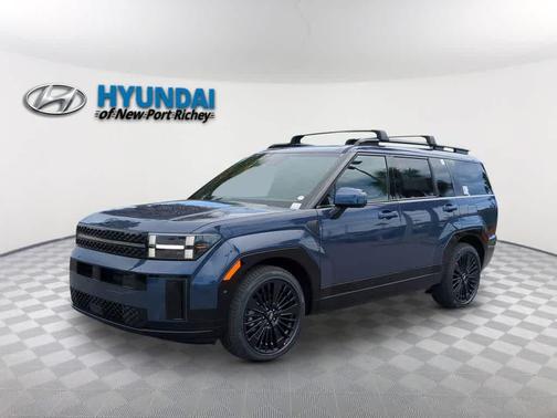 Atlantis Blue 2026 Hyundai SANTA FE HEV Calligraphy