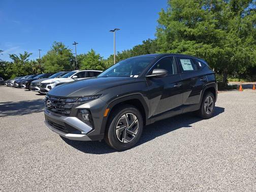 Amazon Gray 2026 Hyundai TUCSON Hybrid Blue SE