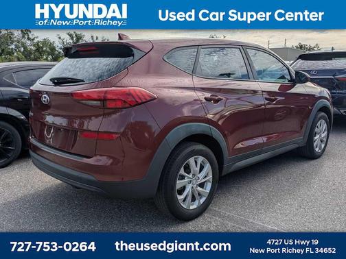 Gemstone Red 2019 Hyundai TUCSON SE