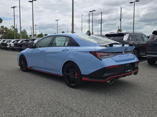 Blue 2026 Hyundai ELANTRA N Base