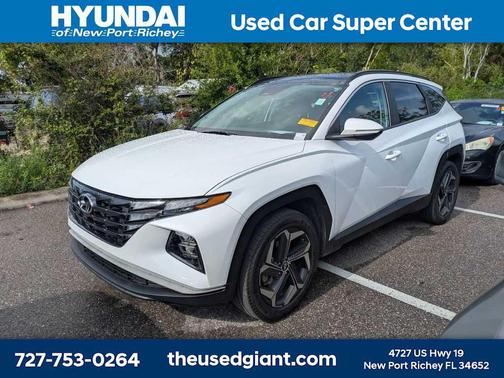 Quartz White 2022 Hyundai TUCSON Hybrid SEL Convenience