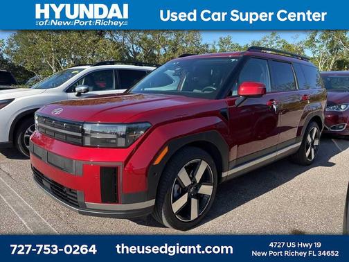 Ultimate Red 2025 Hyundai SANTA FE Limited