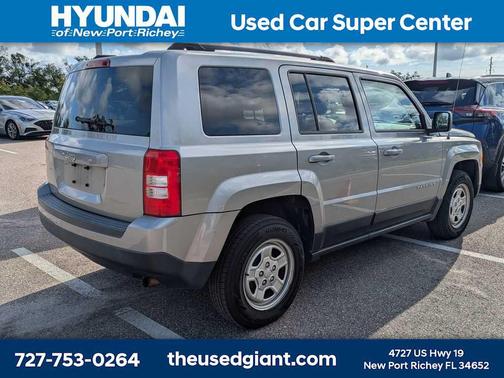 Billet Silver Metallic Clearcoat 2014 Jeep Patriot Sport
