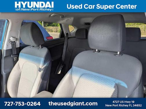 Aqua Blue 2020 Hyundai TUCSON SEL