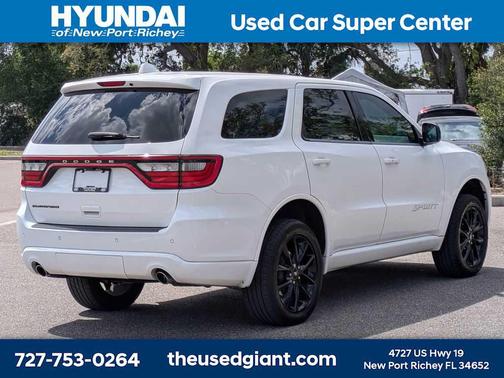 White Knuckle Clearcoat 2019 Dodge Durango SXT Plus