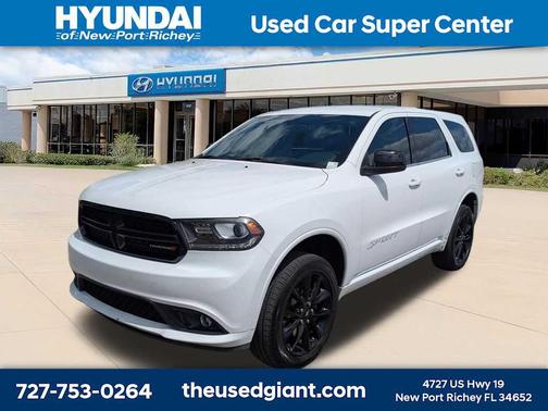 White Knuckle Clearcoat 2019 Dodge Durango SXT Plus