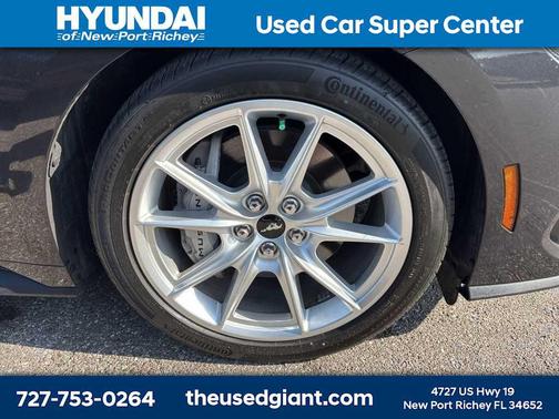 Dark Matter Gray Metallic 2024 Ford Mustang GT Premium