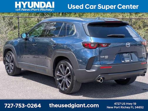 Ingot Blue Metallic 2025 Mazda CX-50 2.5 S Premium Plus Package