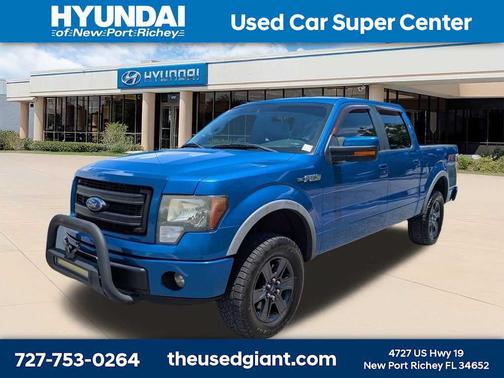 Blue Flame Metallic 2014 Ford F-150 FX4