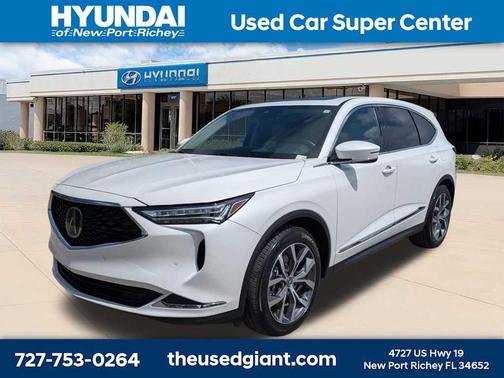 Platinum White Pearl 2023 Acura MDX Technology Package