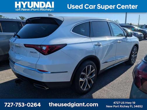 Platinum White Pearl 2023 Acura MDX Technology Package