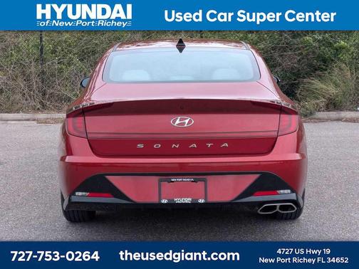 Ultimate Red 2023 Hyundai SONATA SEL