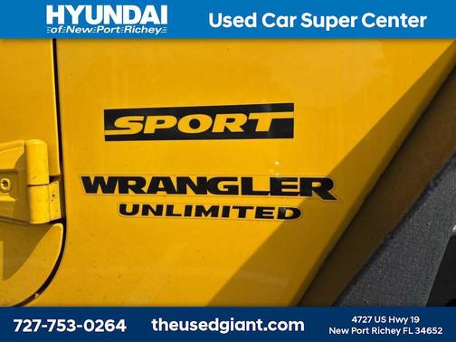 2015 Jeep Wrangler Unlimited Sport