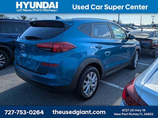 Aqua Blue 2020 Hyundai TUCSON Value