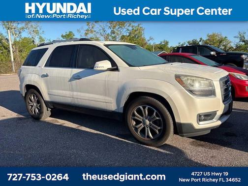 White Diamond Tricoat 2015 GMC Acadia SLT-1