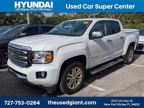 Summit White 2016 GMC Canyon SLT