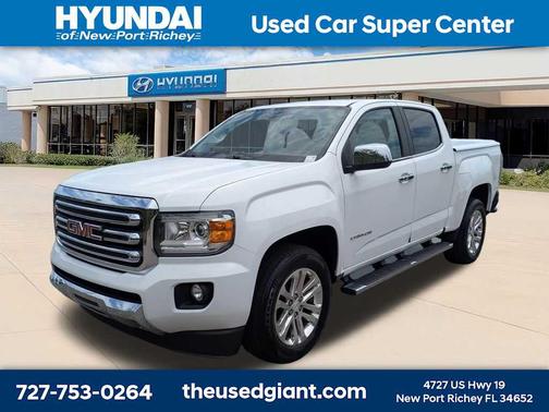 Summit White 2016 GMC Canyon SLT