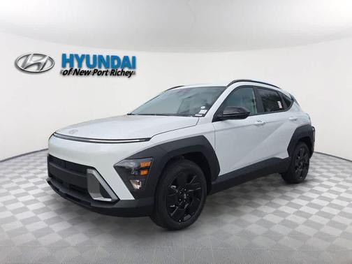 Atlas White 2026 Hyundai KONA SEL Sport