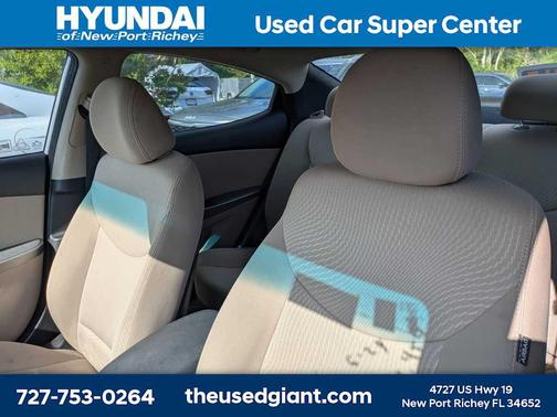 Pearl White 2014 Hyundai ELANTRA SE