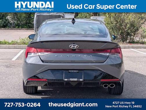 Ecotronic Gray 2023 Hyundai ELANTRA N Line