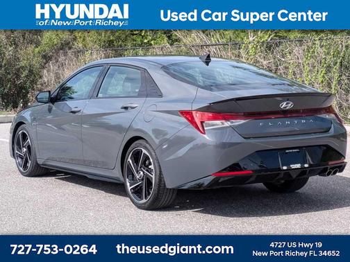 Ecotronic Gray 2023 Hyundai ELANTRA N Line