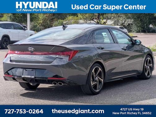 Ecotronic Gray 2023 Hyundai ELANTRA N Line