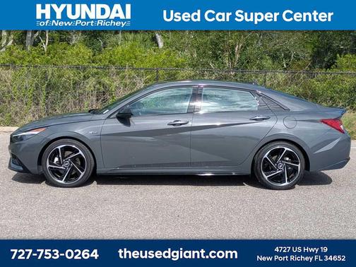 Ecotronic Gray 2023 Hyundai ELANTRA N Line