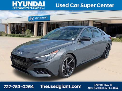 Ecotronic Gray 2023 Hyundai ELANTRA N Line