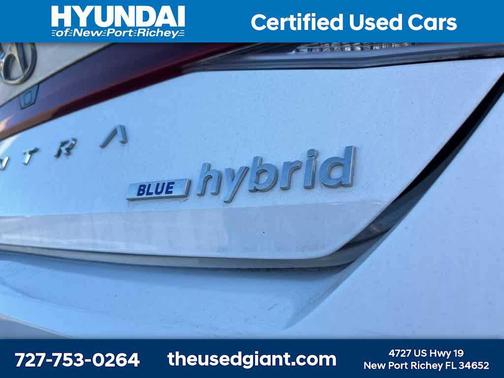 2023 Hyundai ELANTRA HEV Blue