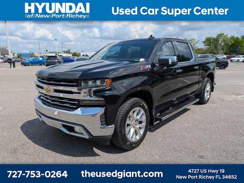 Black 2021 Chevrolet Silverado 1500 LTZ