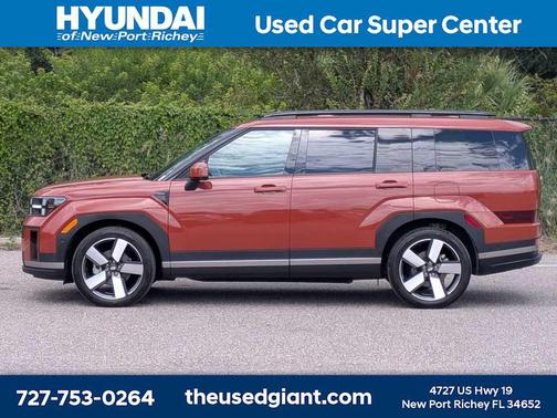 Terracotta Orange 2025 Hyundai SANTA FE Limited