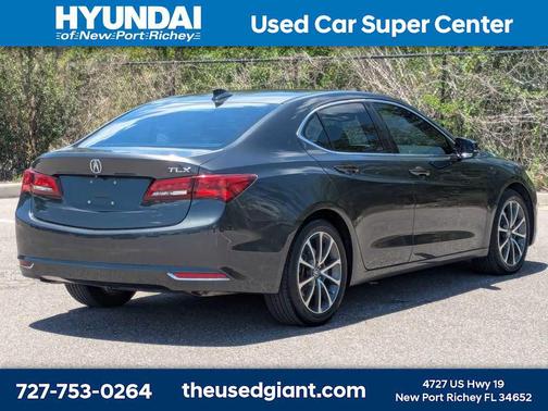 Gray 2015 Acura TLX V6
