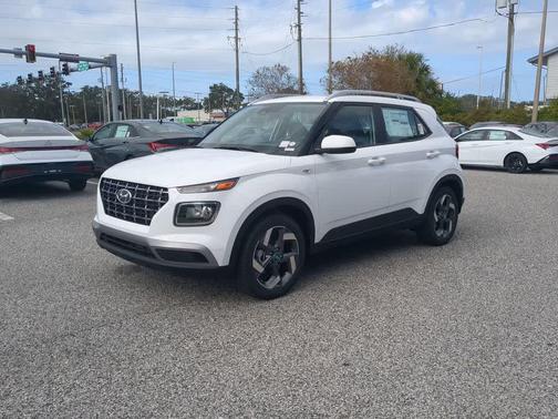 Lunar White 2026 Hyundai VENUE SEL