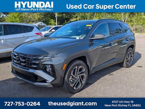 Amazon Gray 2026 Hyundai TUCSON Hybrid Limited