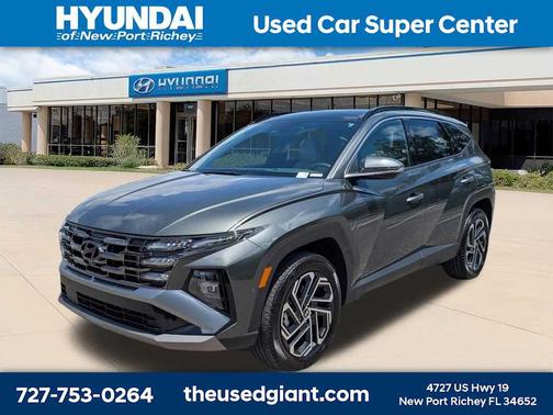 Amazon Gray 2026 Hyundai TUCSON Hybrid Limited