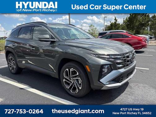 Amazon Gray 2026 Hyundai TUCSON Hybrid Limited