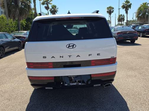 Serenity White 2026 Hyundai SANTA FE Calligraphy