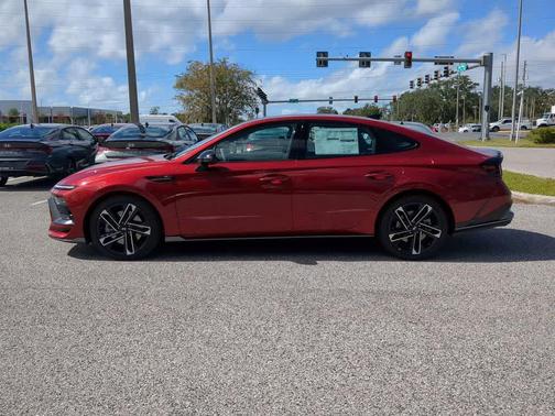 Ultimate Red 2026 Hyundai SONATA N Line