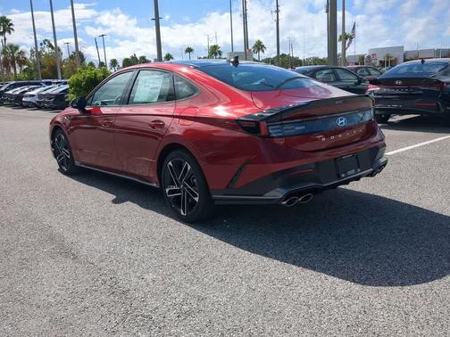 Ultimate Red 2026 Hyundai SONATA N Line