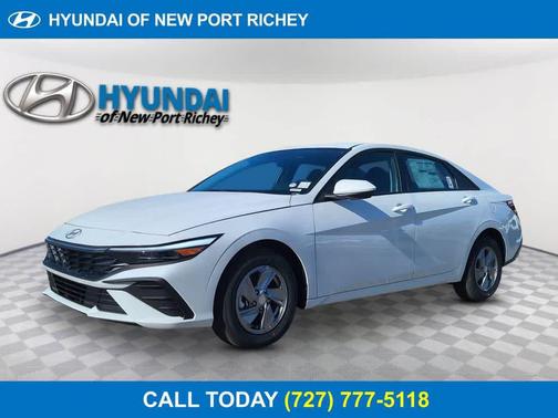 Serenity White Pearl 2026 Hyundai ELANTRA SE