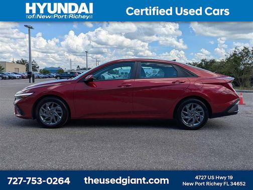 2024 Hyundai ELANTRA HEV Blue
