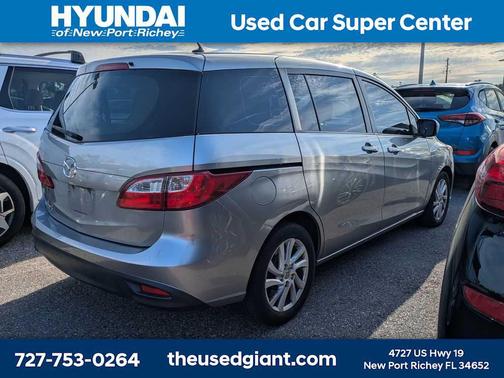 Liquid Silver Metallic 2012 Mazda Mazda5 Sport