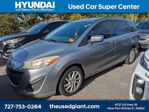 Liquid Silver Metallic 2012 Mazda Mazda5 Sport